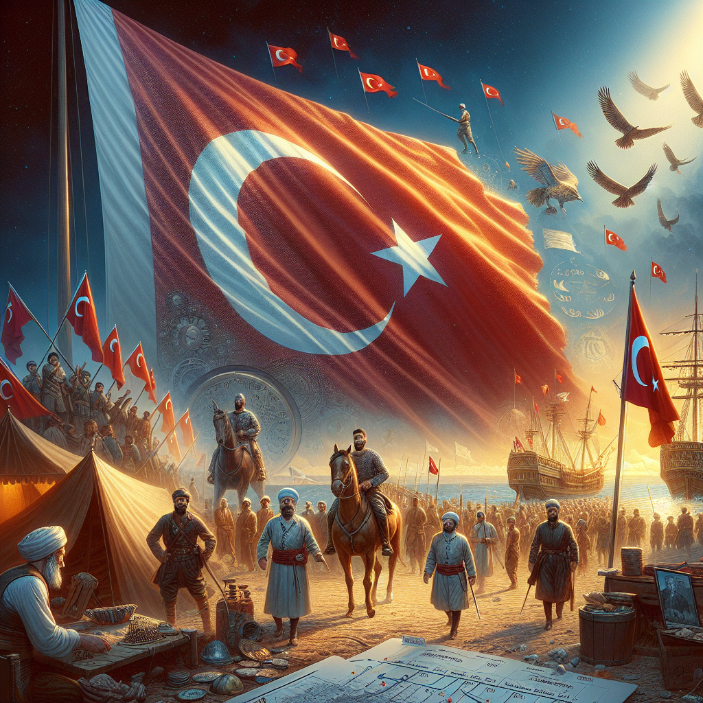 Türk Bayrağındaki Ay ve Yıldız Nereden Geliyor ? İşte Şanlı Türk Bayrağımızın Tarihi