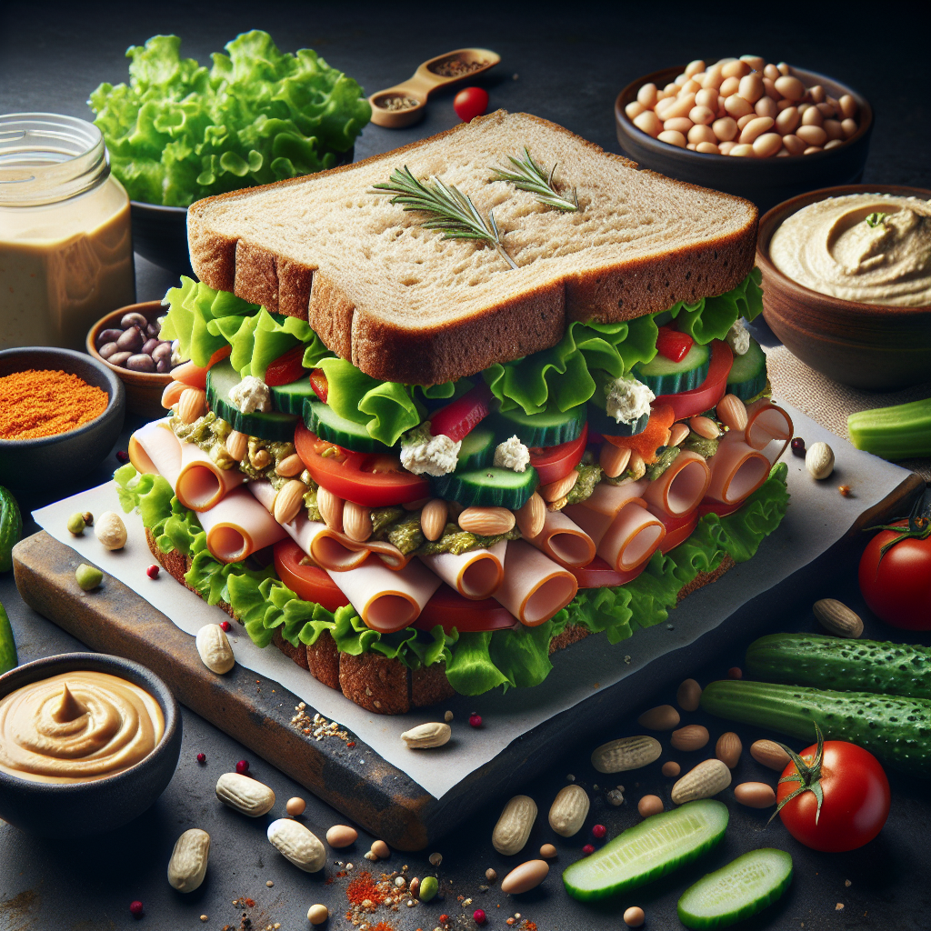 Doğru Sandviç Nasıl Olmalı ? Protein bombası bir tarif!
