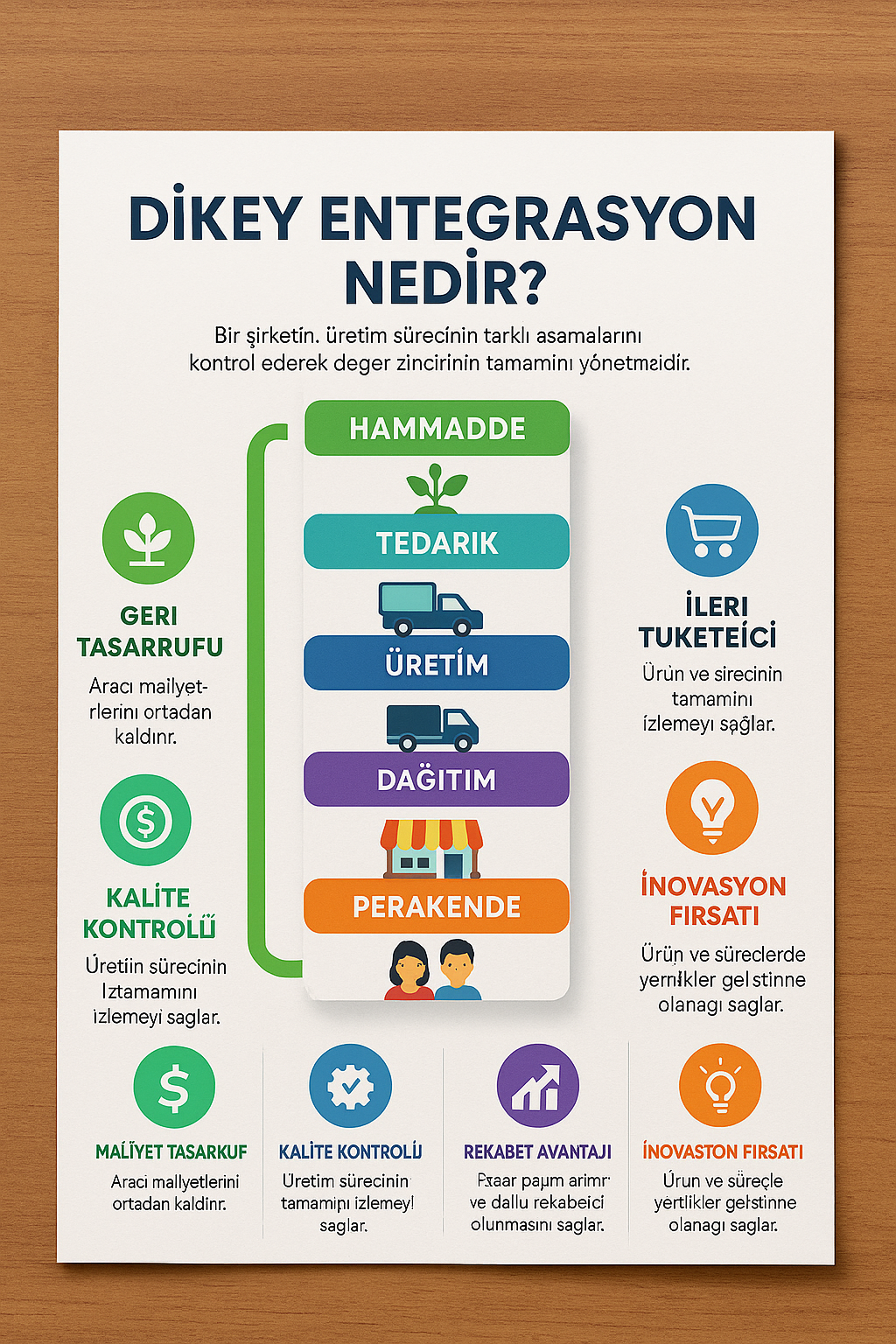 Dikey Entegrasyon ( Dikte Entegrasyon ) Nedir ?